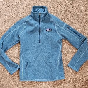 Patagonia Better Sweater Quarter-Zip Fleece Pullover Nouveau Green